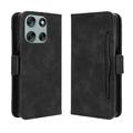 Funda tipo billetera con tarjetero para Motorola Moto G56 - Negra