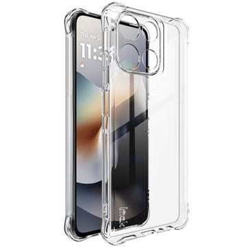 Carcasa de TPU Imak Drop-Proof para Motorola Moto G56 - Transparente