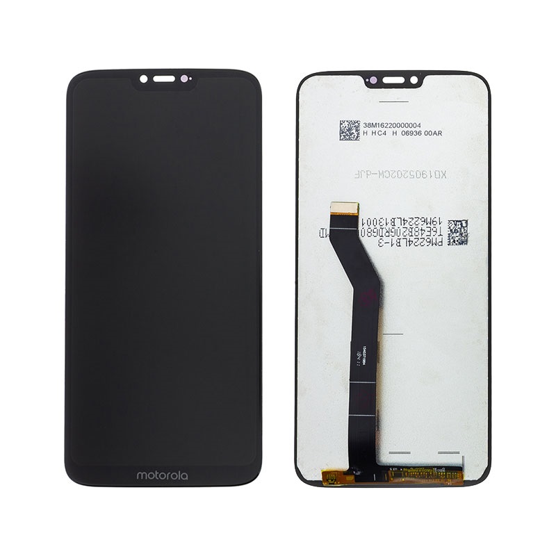 negro sin marco pantalla táctil LCD con kit de herramientas E-YIIVIIL Pantalla LCD de repuesto compatible para Motorola Moto G7 Power 