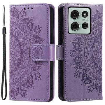 Funda Mandala Series para Motorola Moto G75 - Estilo Cartera