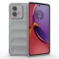 Carcasa de TPU Rugged para Motorola Moto G84 - Gris Claro