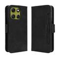 Funda tipo billetera con tarjetero para Motorola Moto G86 - Negra