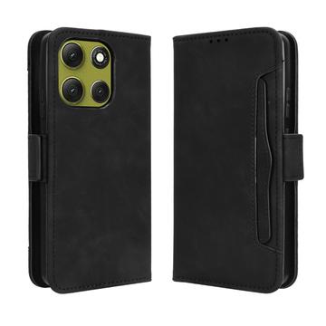 Funda tipo billetera con tarjetero para Motorola Moto G86 - Negra