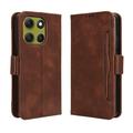 Funda tipo billetera con tarjetero para Motorola Moto G86 - Marrón