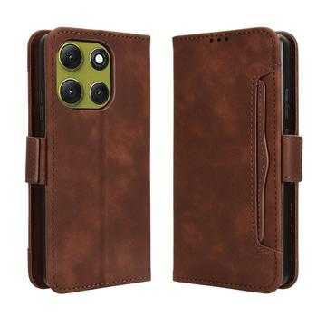 Funda tipo billetera con tarjetero para Motorola Moto G86 - Marrón