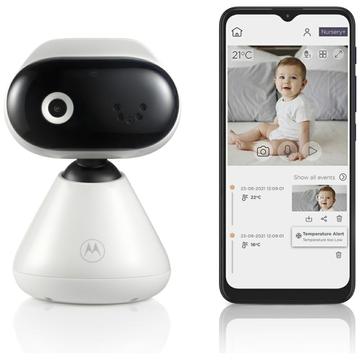 Vigilabebés con cámara Wi-Fi Motorola Nursery PIP1000 - Full HD 1080p - Blanco