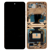 Carcasa Frontal & Pantalla LCD 5D68C24597 para Motorola Razr 50 Ultra - Peach Fuzz