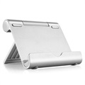 Soporte Aluminio de Escritorio Multi-ángulo para Smartphone/Tablet - 4"-10"