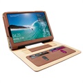 Funda Folio Multifuncional para Lenovo Yoga Smart Tab - Marróne