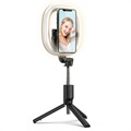 Palo Selfie Bluetooth Multifuncional 4-in-1 Cyke A18 - Negro