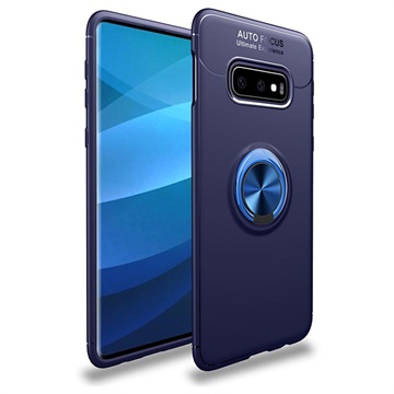 Carcasa Magnética con Anillo para Samsung Galaxy S10+ - Azul