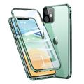 Carcasa Magnética con Cristal Templado para iPhone 11 - Verde