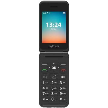 Teléfono para personas mayores MyPhone Flip LTE con conectividad 4G - Azul / Negro