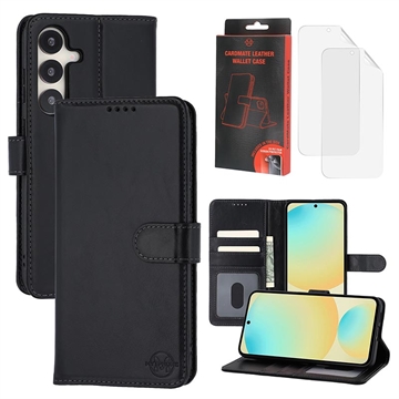 Funda de Cuero MyTPhone CardMate para Samsung Galaxy S24 FE - Estilo Cartera
