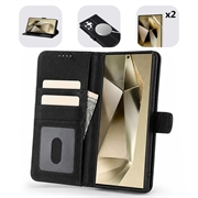 Funda de Cuero MyTPhone CardMate para Samsung Galaxy S24 Ultra - Estilo Cartera