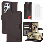 Funda de Cuero MyTPhone CardMate para Samsung Galaxy S24 Ultra - Estilo Cartera