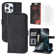 Funda de Cuero MyTPhone CardMate para iPhone 16 Pro Max - Estilo Cartera
