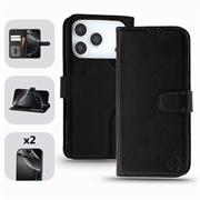 Funda de Cuero MyTPhone CardMate para iPhone 17 Pro - Estilo Cartera