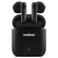 QCY T1C In-Ear True Wireless Stereo Headphones - Bluetooth 5.0 - Black