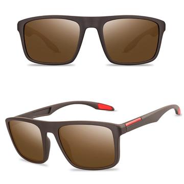 Elegantes gafas de sol polarizadas Nighthawk para hombre - Marrón
