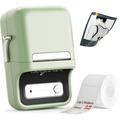 Niimbot B21 Pro Impresora de etiquetas inteligente - 300DPI - Verde