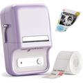 Niimbot B21 Pro Impresora de etiquetas inteligente - 300DPI - Morado