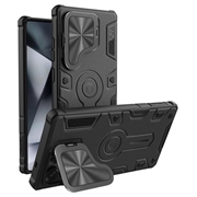 Funda híbrida Nillkin CamShield Armor Prop para Samsung Galaxy S25 Ultra - Compatible con MagSafe - Negro