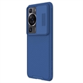 Carcasa Híbrida Nillkin CamShield Pro para Huawei P60/P60 Pro - Azul