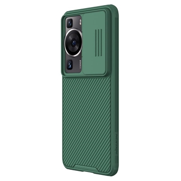 Carcasa Híbrida Nillkin CamShield Pro para Huawei P60/P60 Pro - Verde