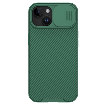 Carcasa Híbrida Nillkin CamShield Pro para iPhone 15 - Verde