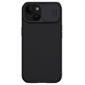 Carcasa Híbrida Nillkin CamShield Pro para iPhone 15 Plus - Negro