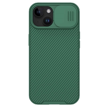 Carcasa Híbrida Nillkin CamShield Pro para iPhone 15 Plus - Verde