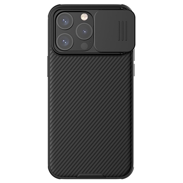 Carcasa Híbrida Nillkin CamShield Pro para iPhone 15 Pro - Negro