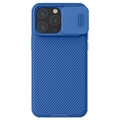 Carcasa Híbrida Nillkin CamShield Pro para iPhone 15 Pro - Azul
