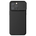 Carcasa Híbrida Nillkin CamShield Pro para iPhone 15 Pro Max - Negro