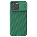 Carcasa Híbrida Nillkin CamShield Pro para iPhone 15 Pro Max - Verde