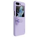 Samsung Galaxy Z Flip5 Nillkin Flex Flip Liquid Silicone Case - Purple