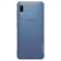 Carcasa de TPU Nillkin Nature 0.6mm para Samsung Galaxy A30, Galaxy A20 - Gris