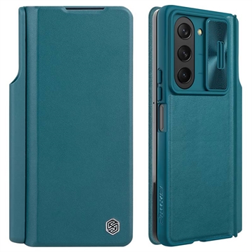 Funda con Tapa Nillkin Qin Pro para Samsung Galaxy Z Fold5 - Verde