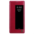 Funda con Tapa Nillkin Qin Smart View para Huawei Mate 30 Pro - Rojo