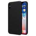 Carcasa Nillkin Super Frosted Shield para iPhone X / XS - Negro