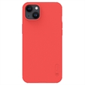 Carcasa Híbrida Nillkin Super Frosted Shield Pro para iPhone 15 Plus - Rojo