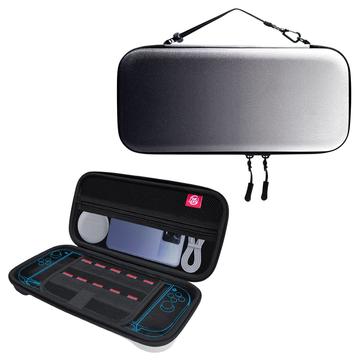 Nintendo Switch 2 JYS JYS-NS2283 Funda de transporte de EVA con dos compartimentos - Negra / Blanca