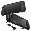 Funda de TPU Spigen Rugged Armor para Nintendo Switch 2 - Negro mate