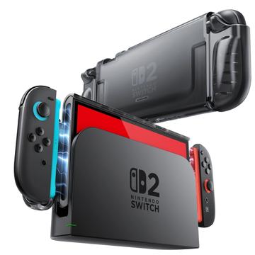 Funda de cristal Supcase para Nintendo Switch 2 - Negro escarcha