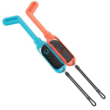 Nintendo Switch 2 iPega PG-SW2091 Juego de empuñadura de palo de golf para mandos Joy-Con - 2 piezas.