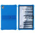 Funda de silicona con soporte Nokia T21 - Azul