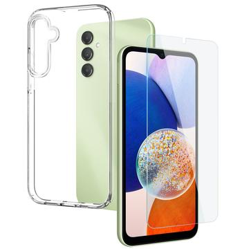 Juego de Protección Northjo 2-en-1 para Samsung Galaxy A14 - 9H  - Claro