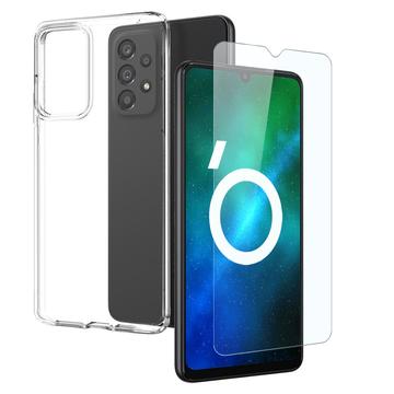 Juego de Protección Northjo 2-en-1 para Samsung Galaxy A33 5G - 9H  - Claro