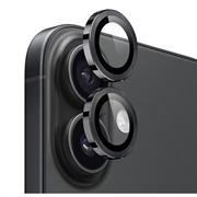 iPhone 17 Northjo Juego de protectores de lente de cámara - Negro